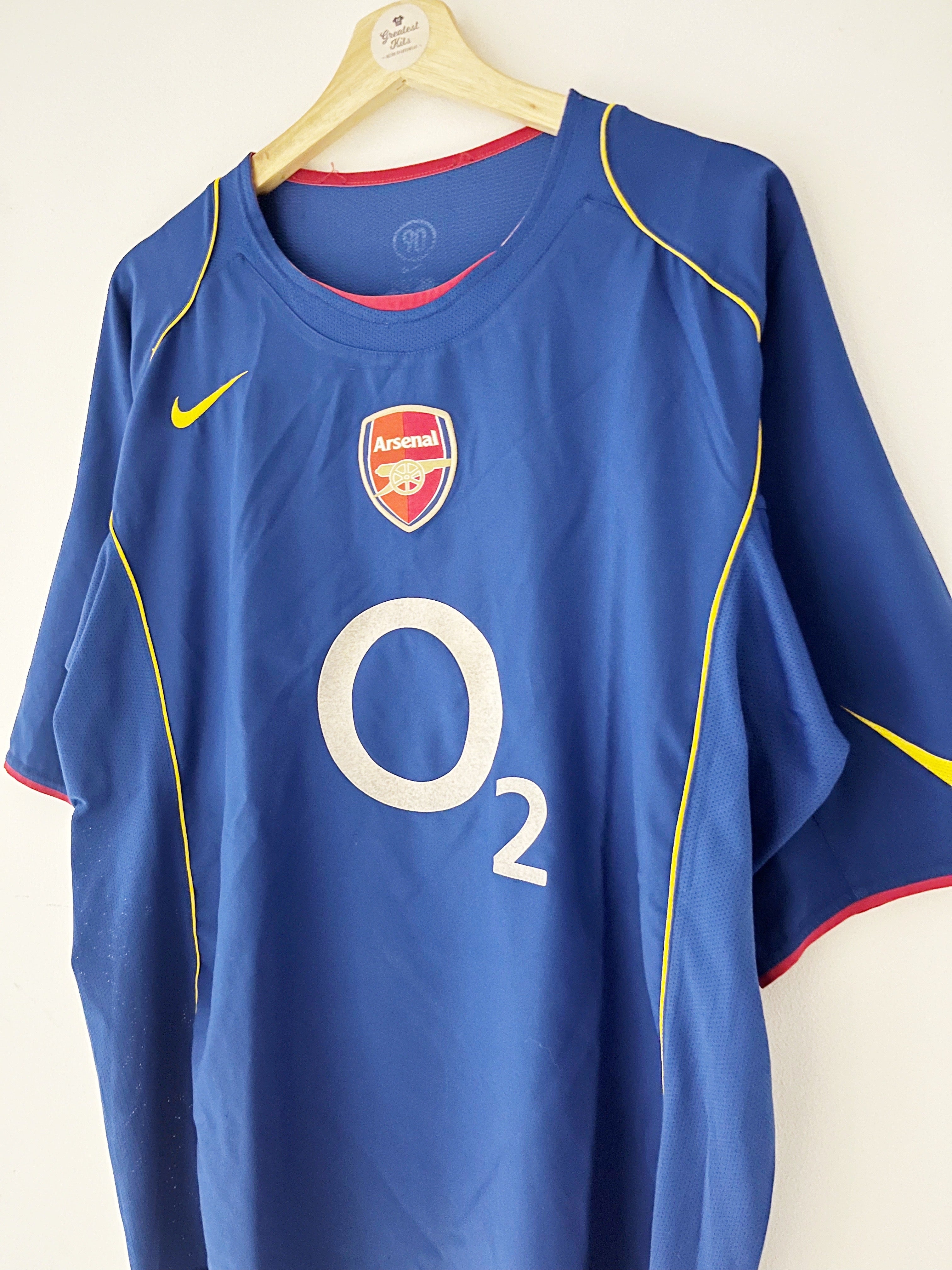 Arsenal de Sarandi Away football shirt 2004.