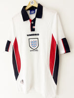 1997/99 England Home Shirt (L) 9/10