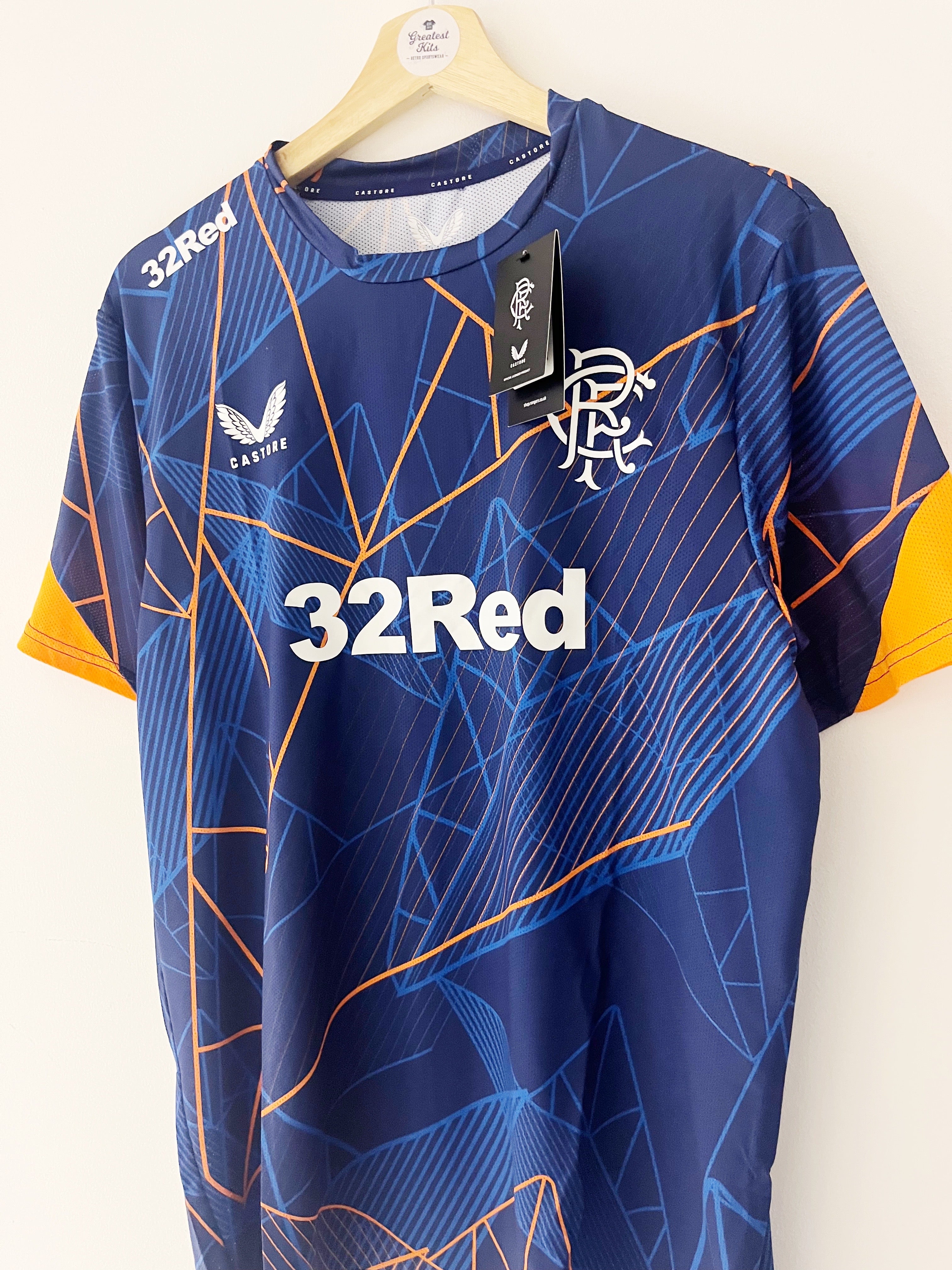 2024/25 Rangers Pre Match Shirt (M) BNWT