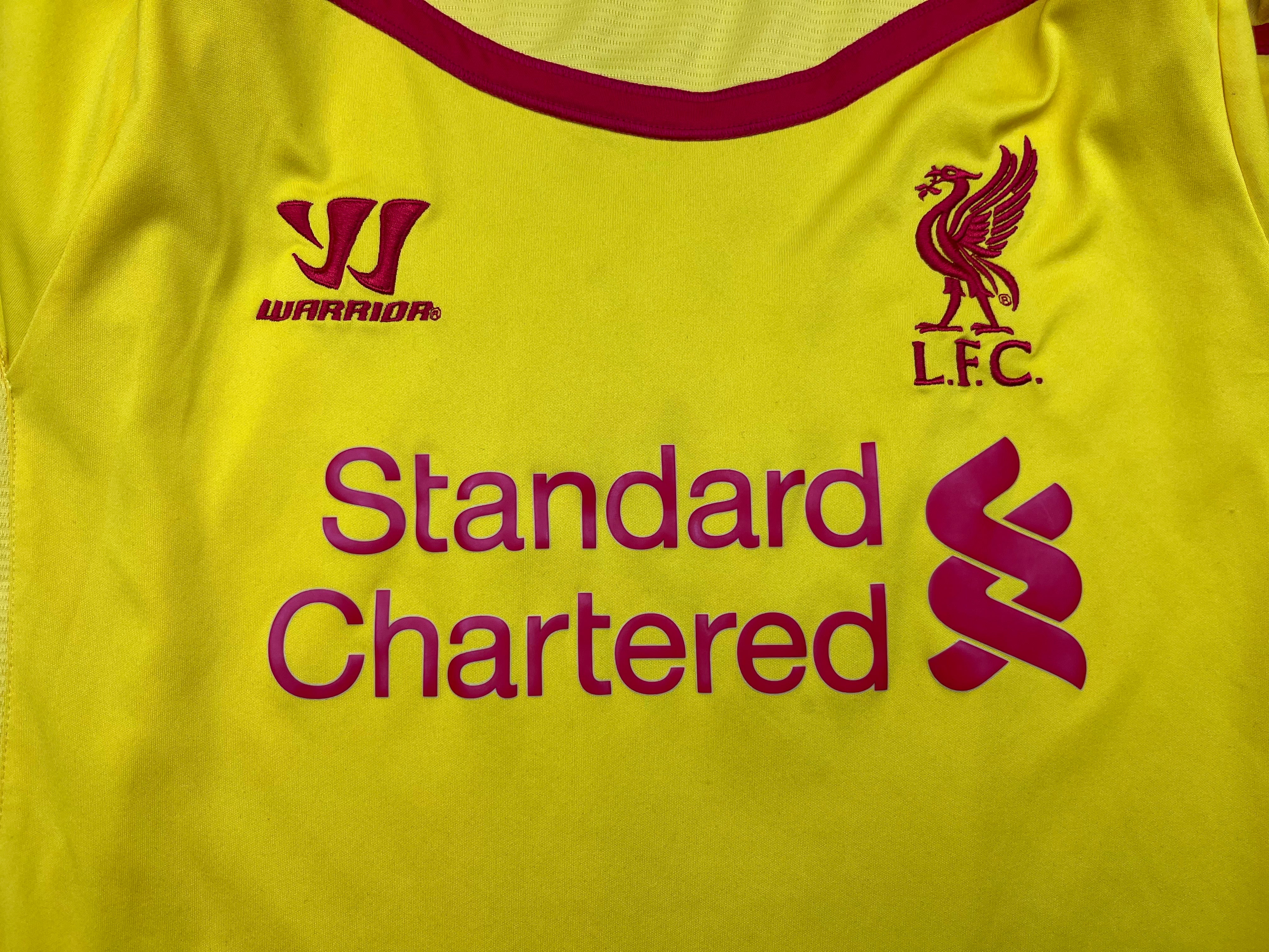 Maillot extérieur Liverpool 2014/15 Gerrard #8 (XL) 9/10