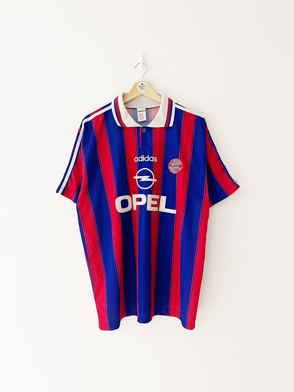 1995/97 Bayern Munich Home Shirt (L) 8/10