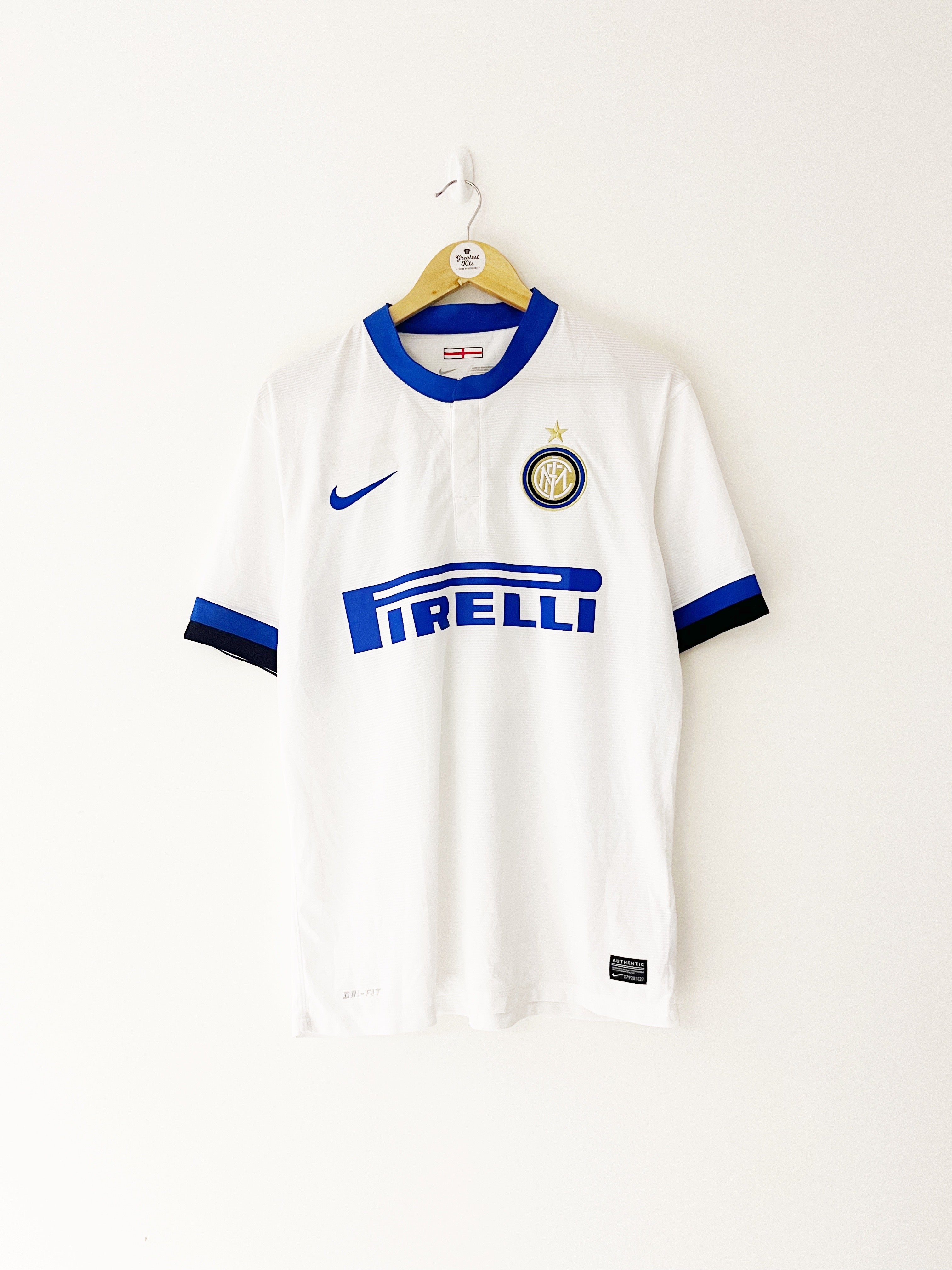 2013/14 Inter Milan Away Shirt J.Zanetti #4 (M) 9/10
