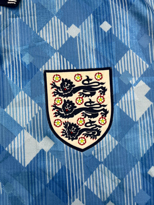 1990/92 Tercera camiseta de Inglaterra n.º 19 (L) 9/10 