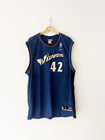 2002/05 Washington Wizards Reebok Away Jersey Stackhouse #42 (L) 8/10