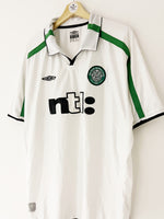 2001/02 Camiseta visitante del Celtic (XXL) 8/10