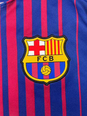 Camiseta de local del Barcelona 2017/18 (L) 9/10