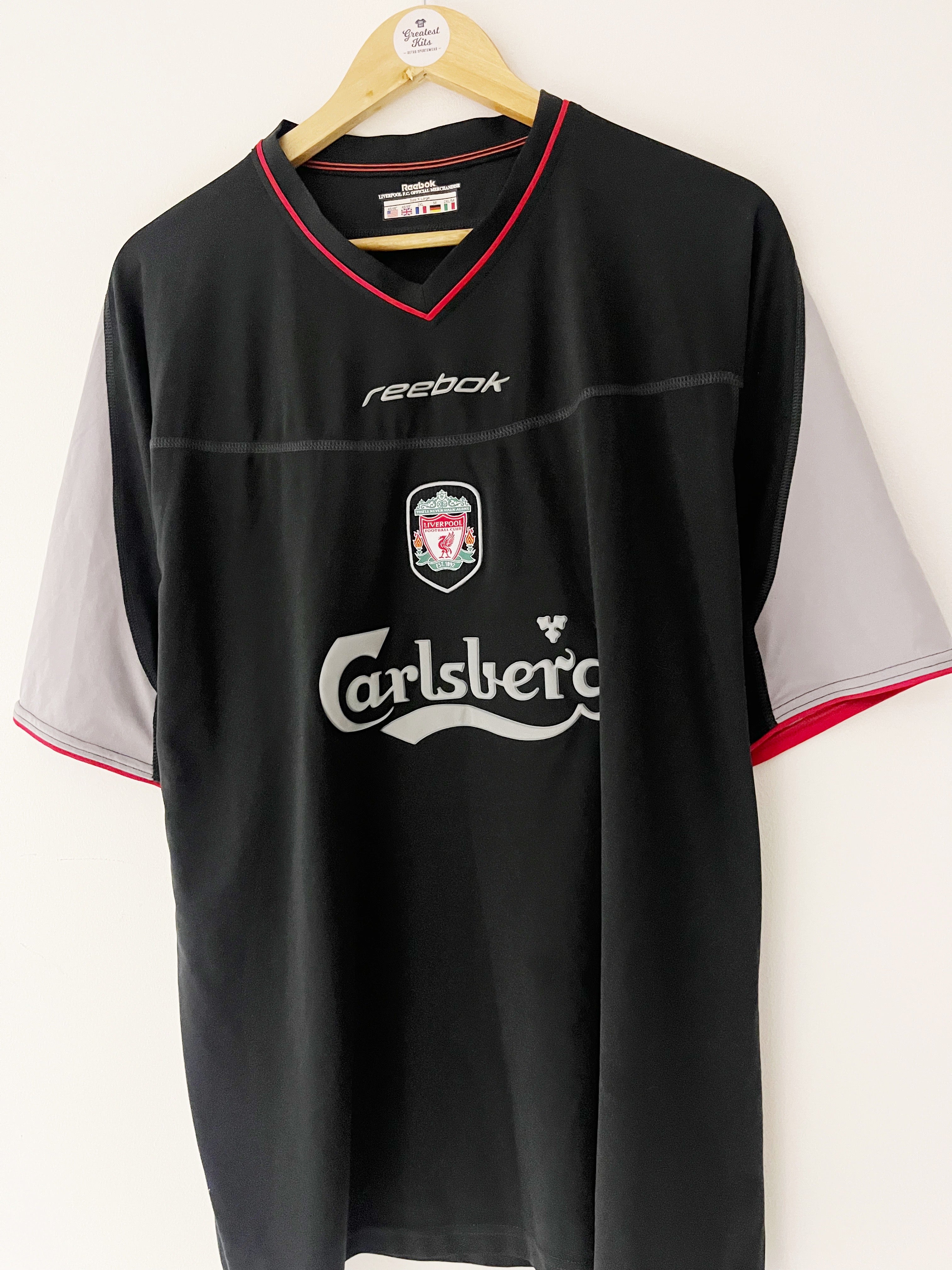 2002/04 Liverpool Away Shirt (XL) 9/10