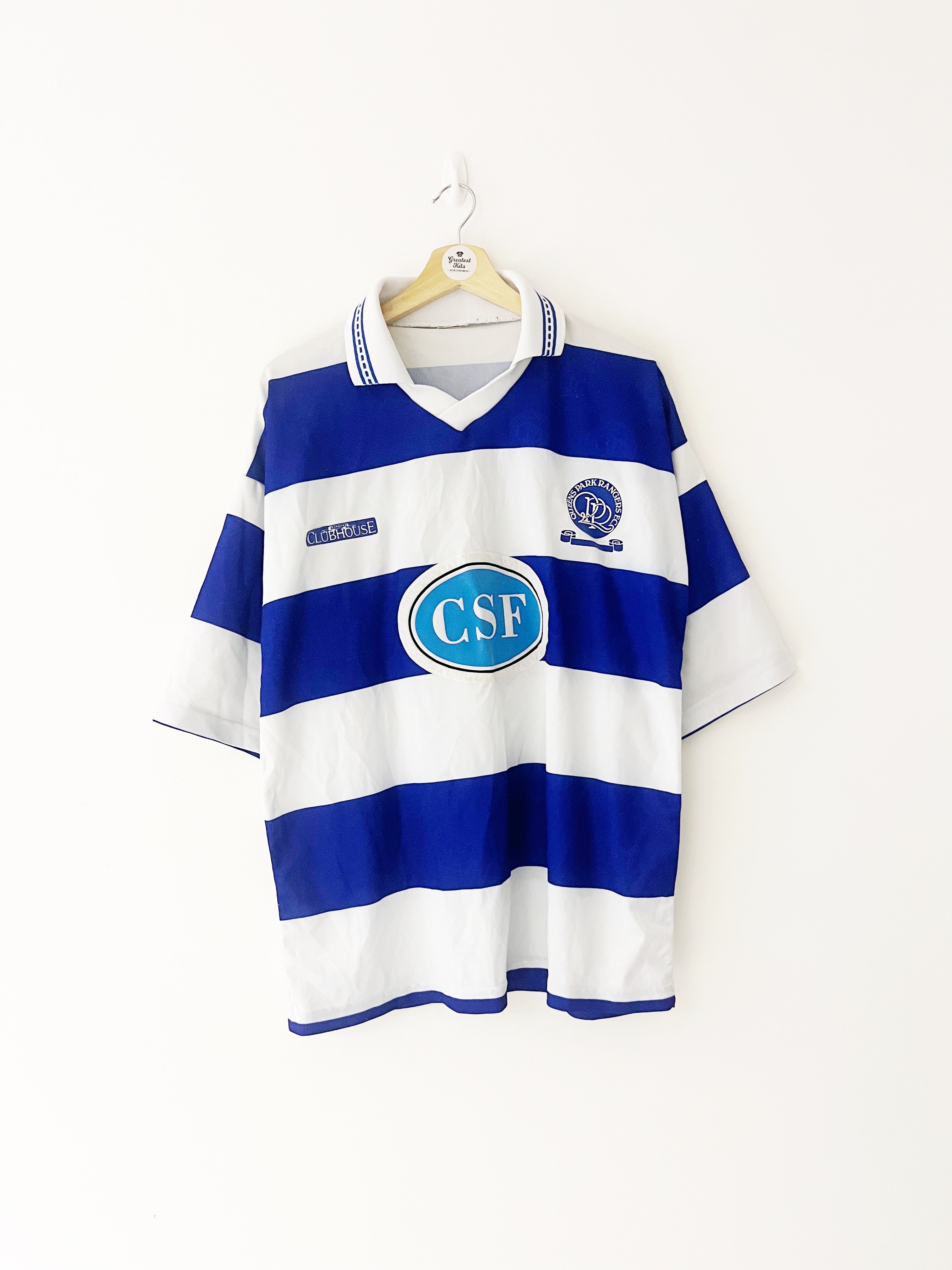 1993/94 QPR Home Shirt (L) 8/10