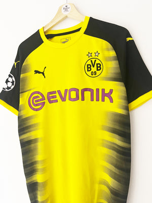 2017/18 Borussia Dortmund CL Home Shirt Pulisic #22 (M) 8/10