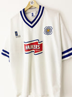 Camiseta visitante del Leicester 1996/98 n.º 2 (L) 8,5/10