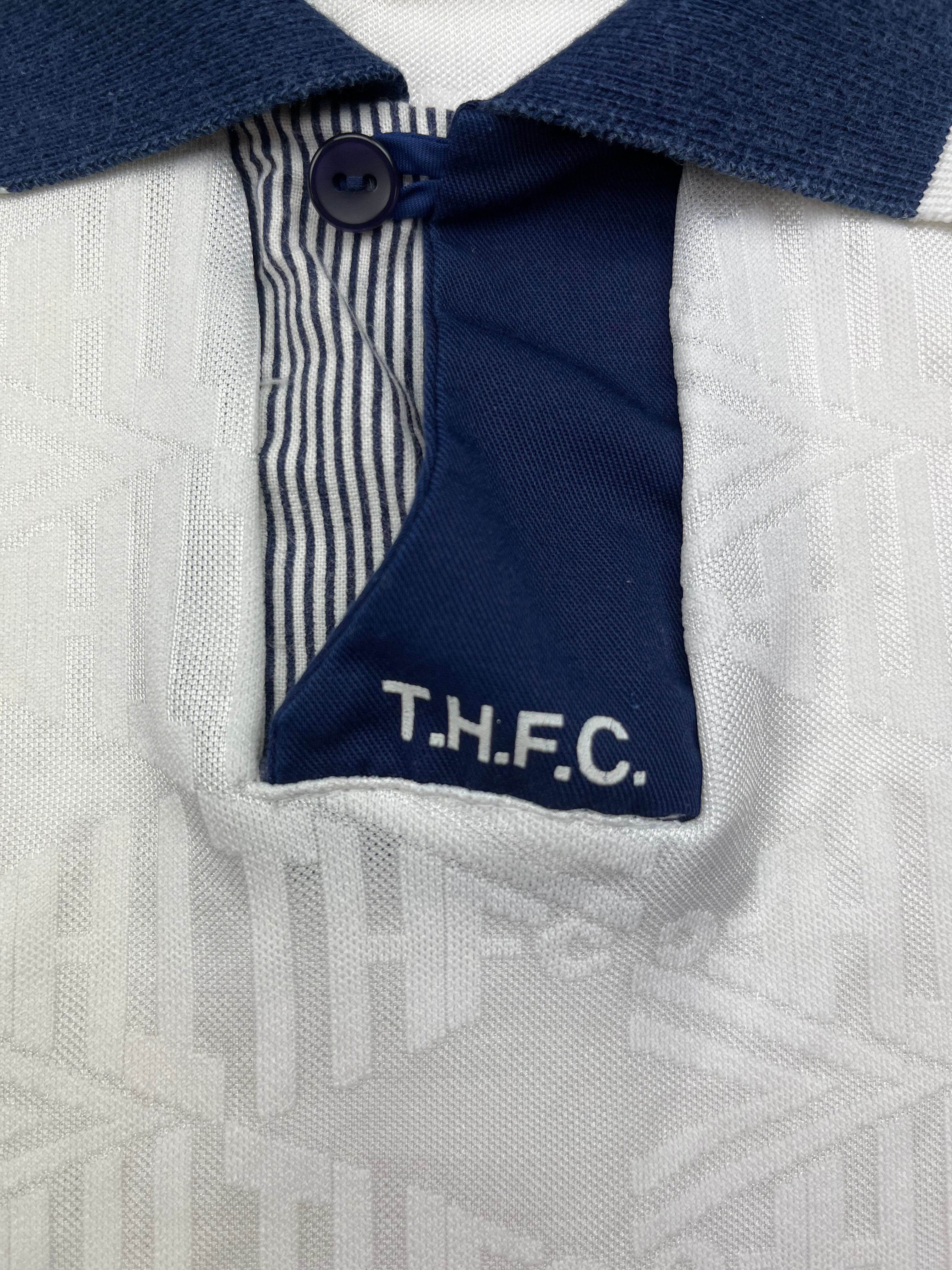 1991/93 Tottenham Hotspur Home Shirt (S) 9/10