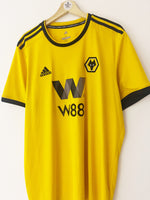 2018/19 Wolves Home Shirt (XL) 9/10