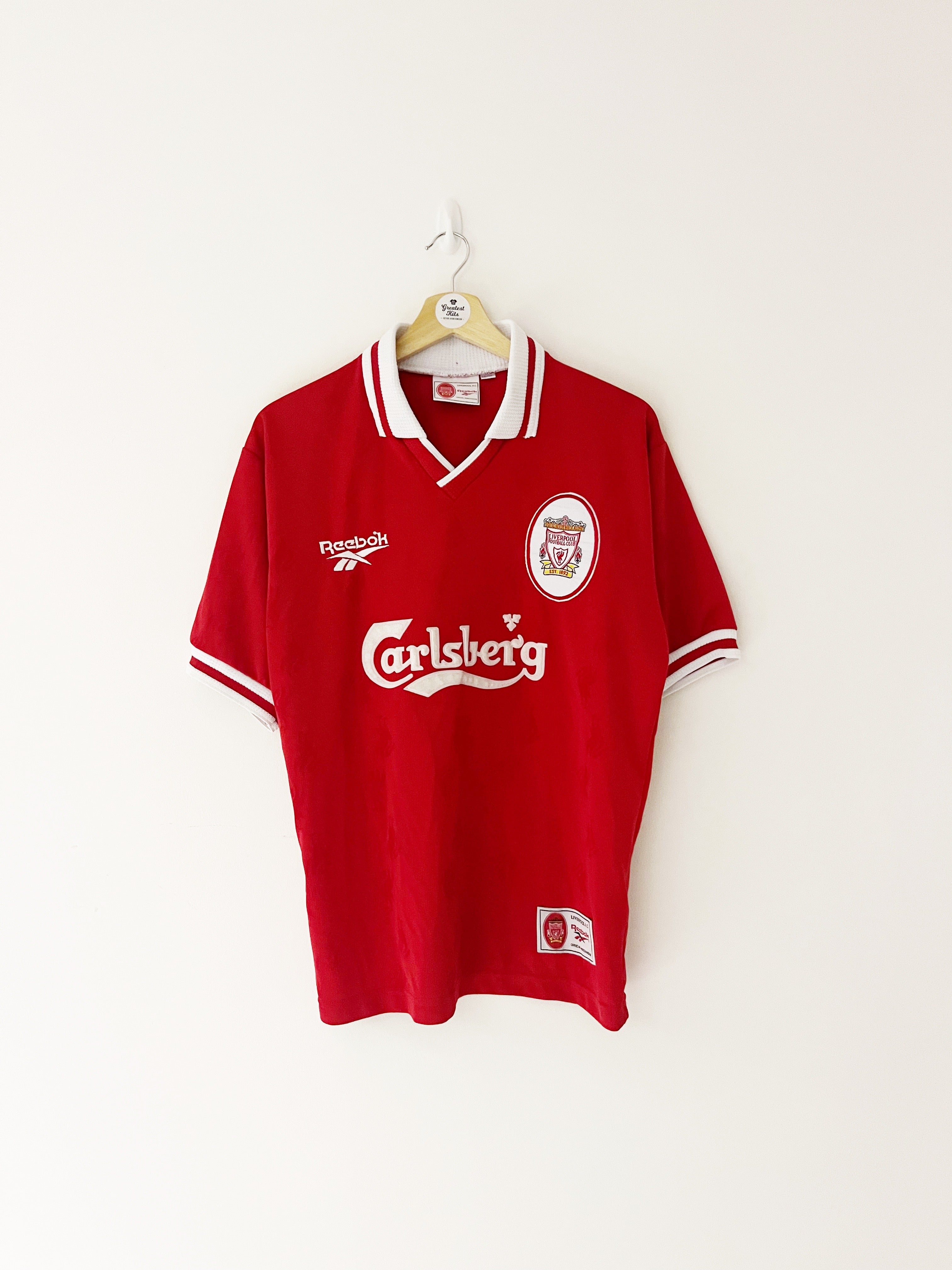 1996/98 Liverpool Home Shirt (S) 8.5/10