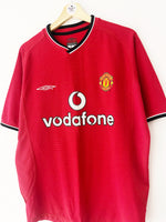 2000/02 Manchester United Home Shirt (M) 8.5/10