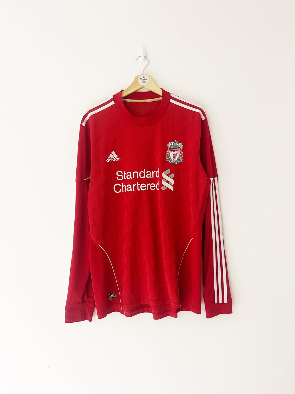 2010/12 Liverpool Home L/S Shirt (L) 8/10