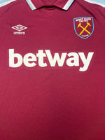 2021/22 West Ham Home Shirt (XXL) 9/10