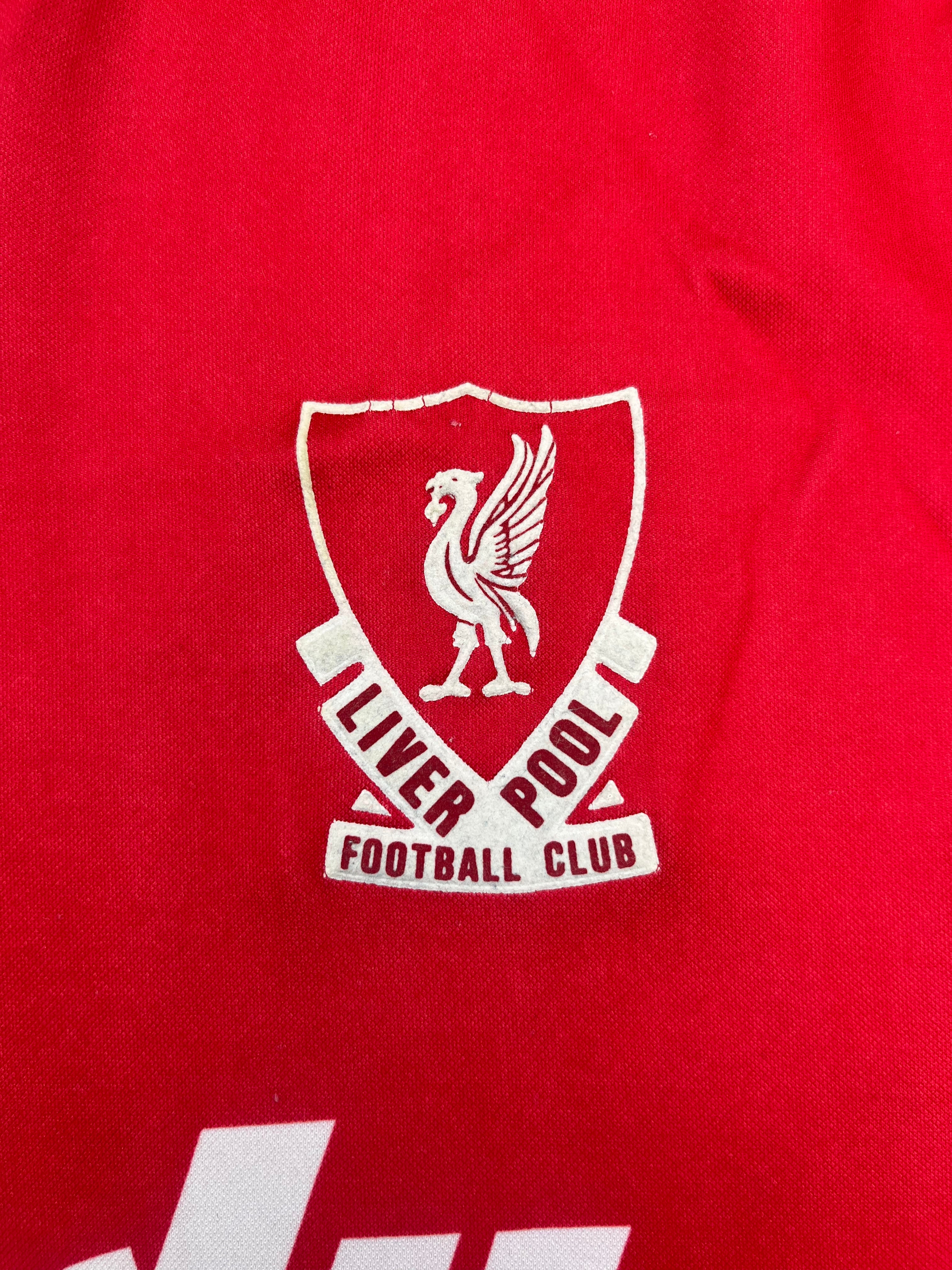 1991/92 Liverpool Home Shirt (M) 8/10