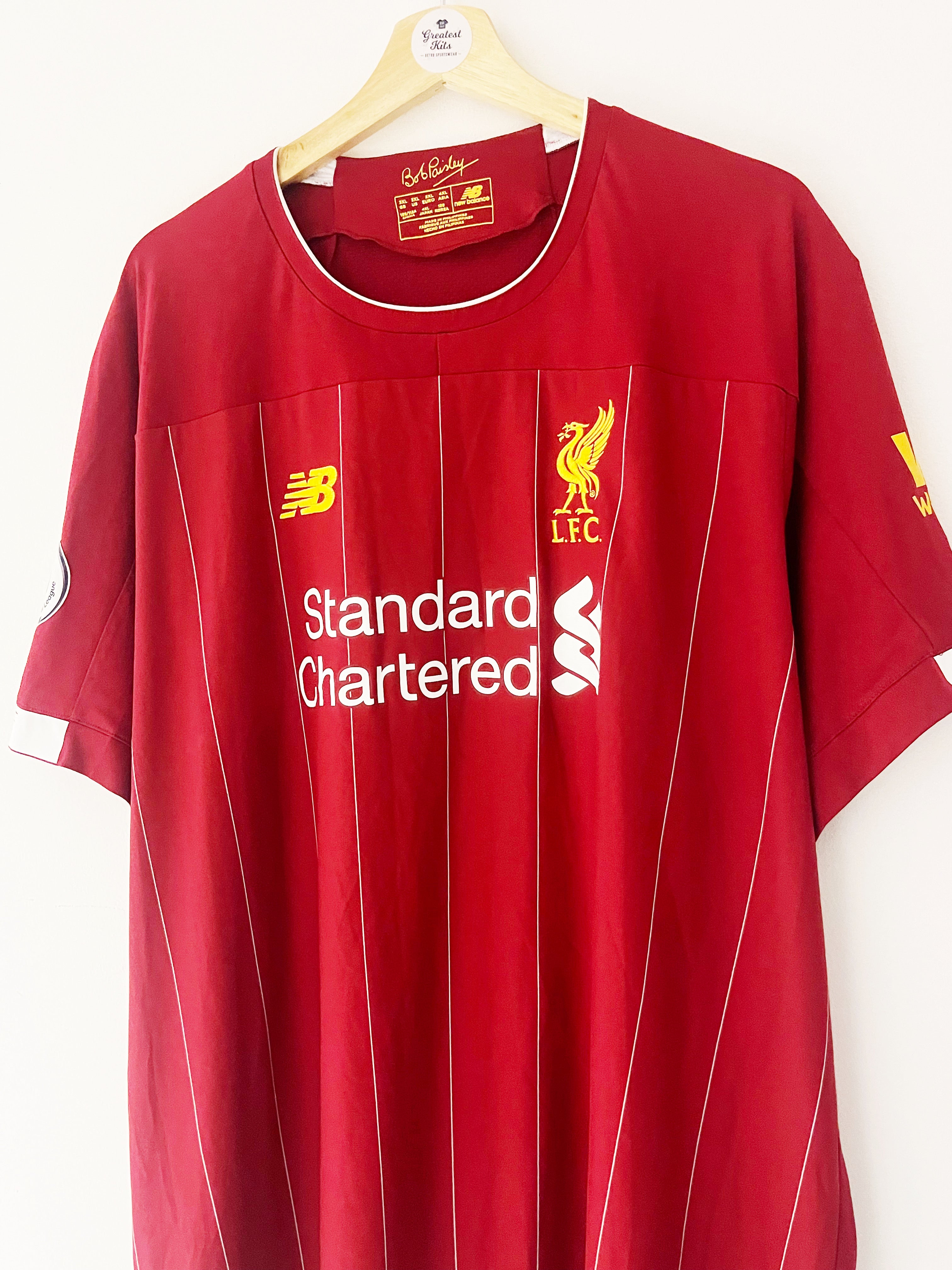 2019/20 Liverpool Home Shirt (3XL) 9/10