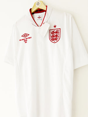 Camiseta de local de Inglaterra 2012/13 (XL) BNWT