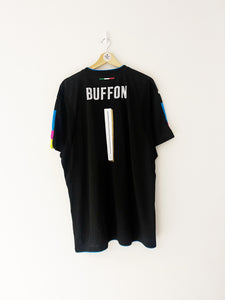 2016/17 Italy Away S/S GK Shirt Buffon #1 (XXL) 9/10