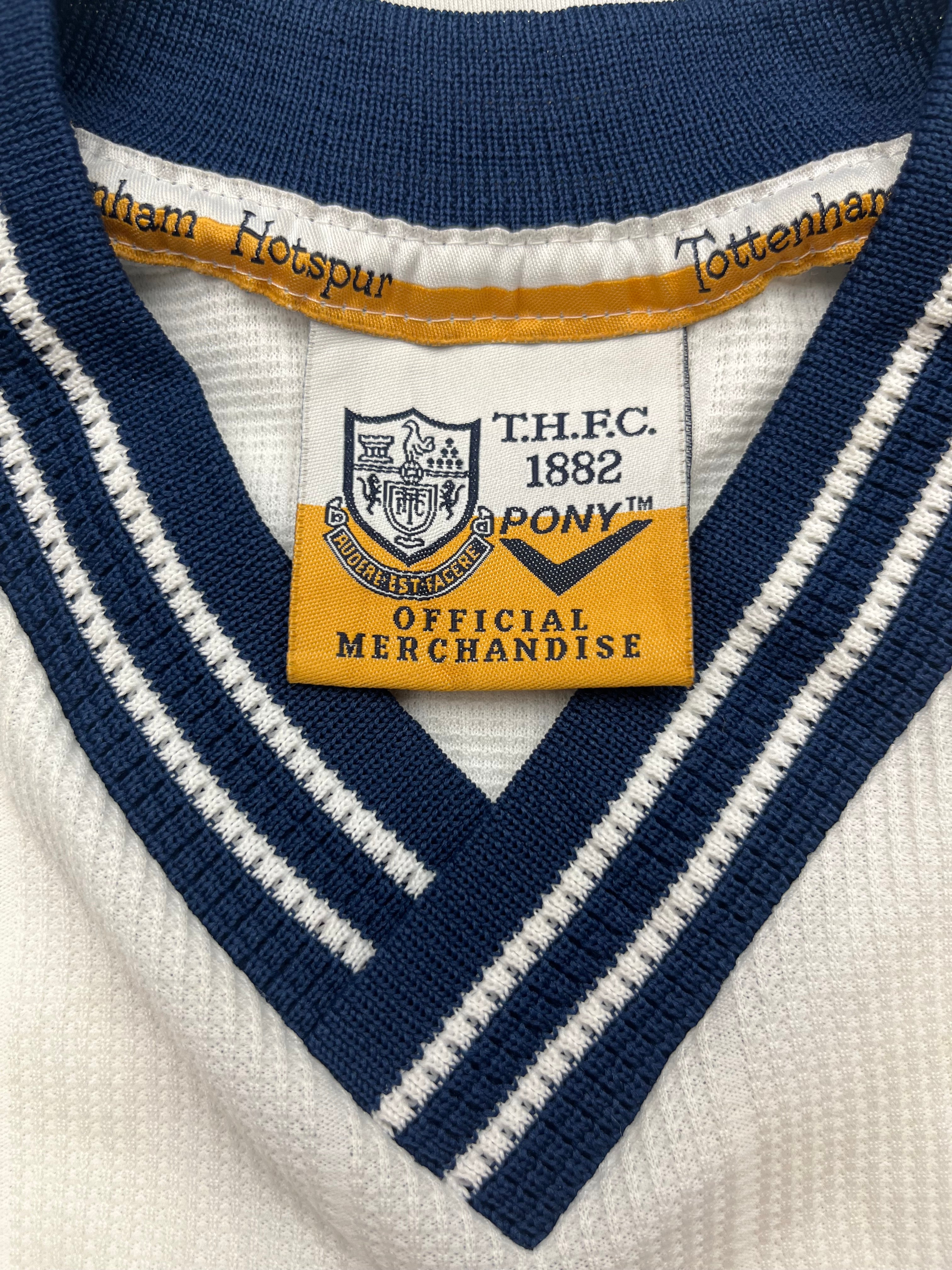 1997/99 Tottenham Home L/S Shirt (L) 9/10