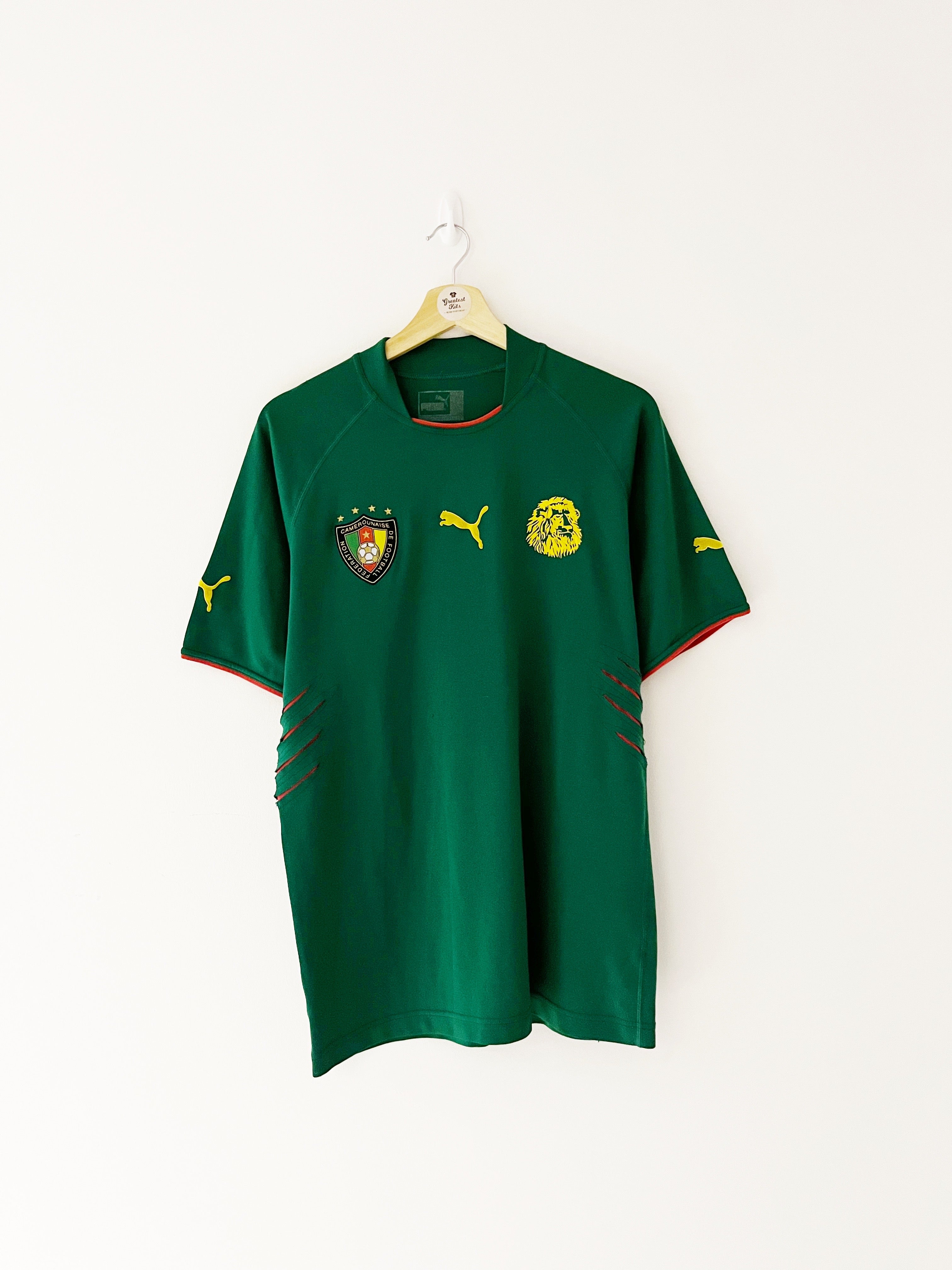 2004/06 Cameroon Home Shirt (L) 8/10