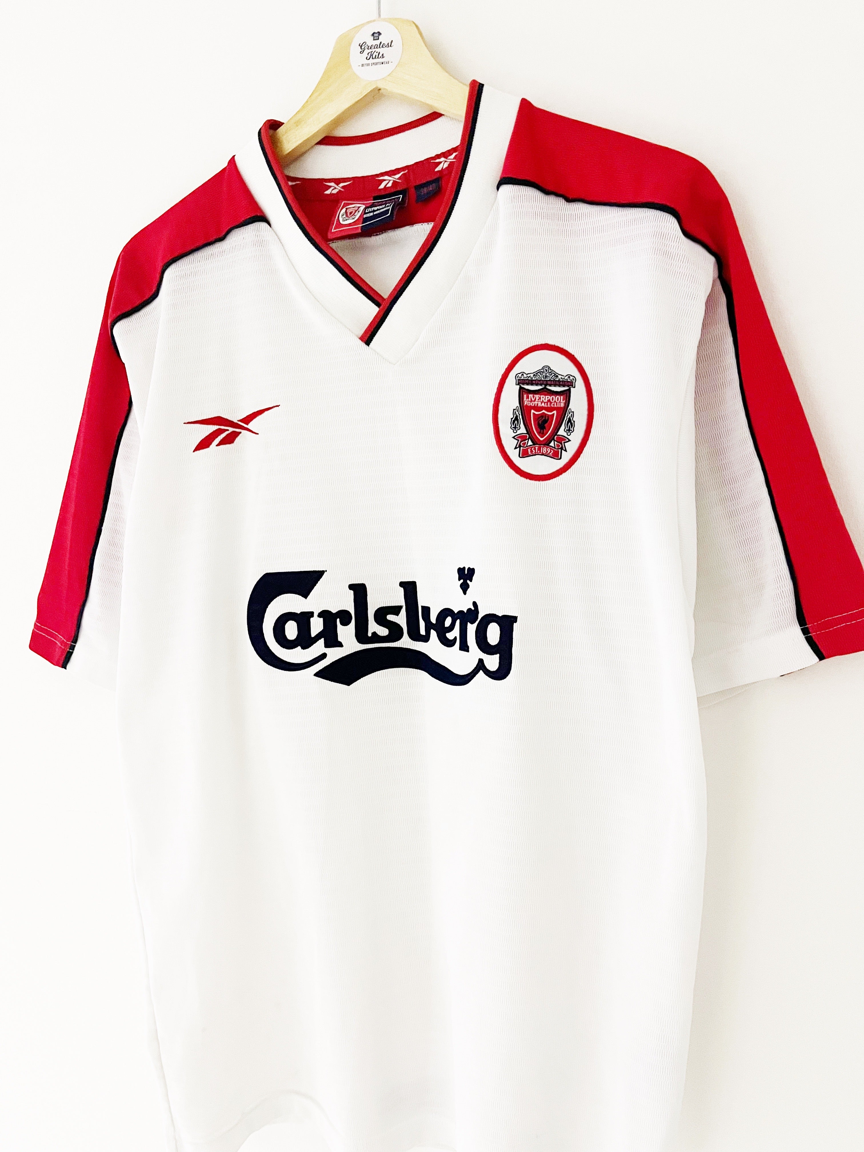 1998/00 Liverpool Away Shirt (M) 9/10