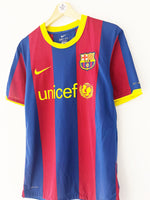 2010/11 Barcelona Home Shirt (M) 9/10