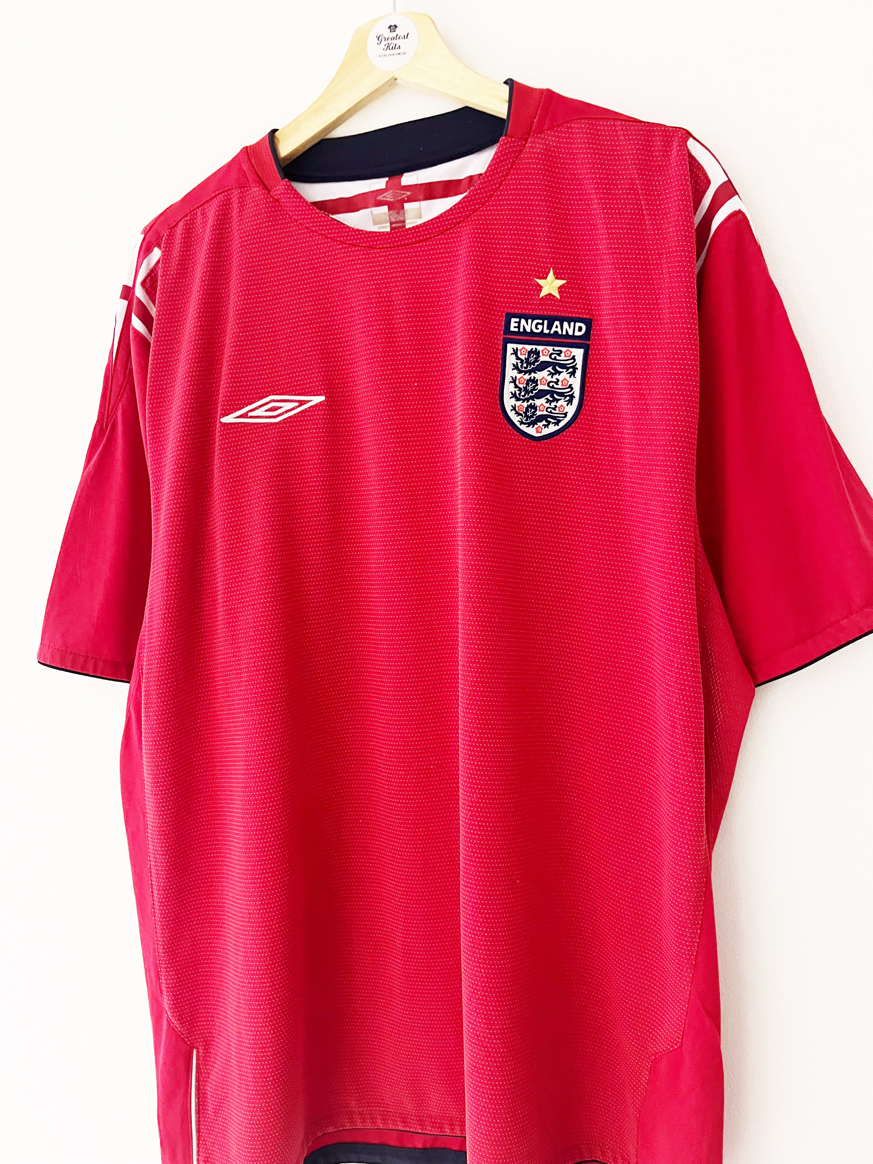 2004/06 England Away Shirt (XXL) 8/10