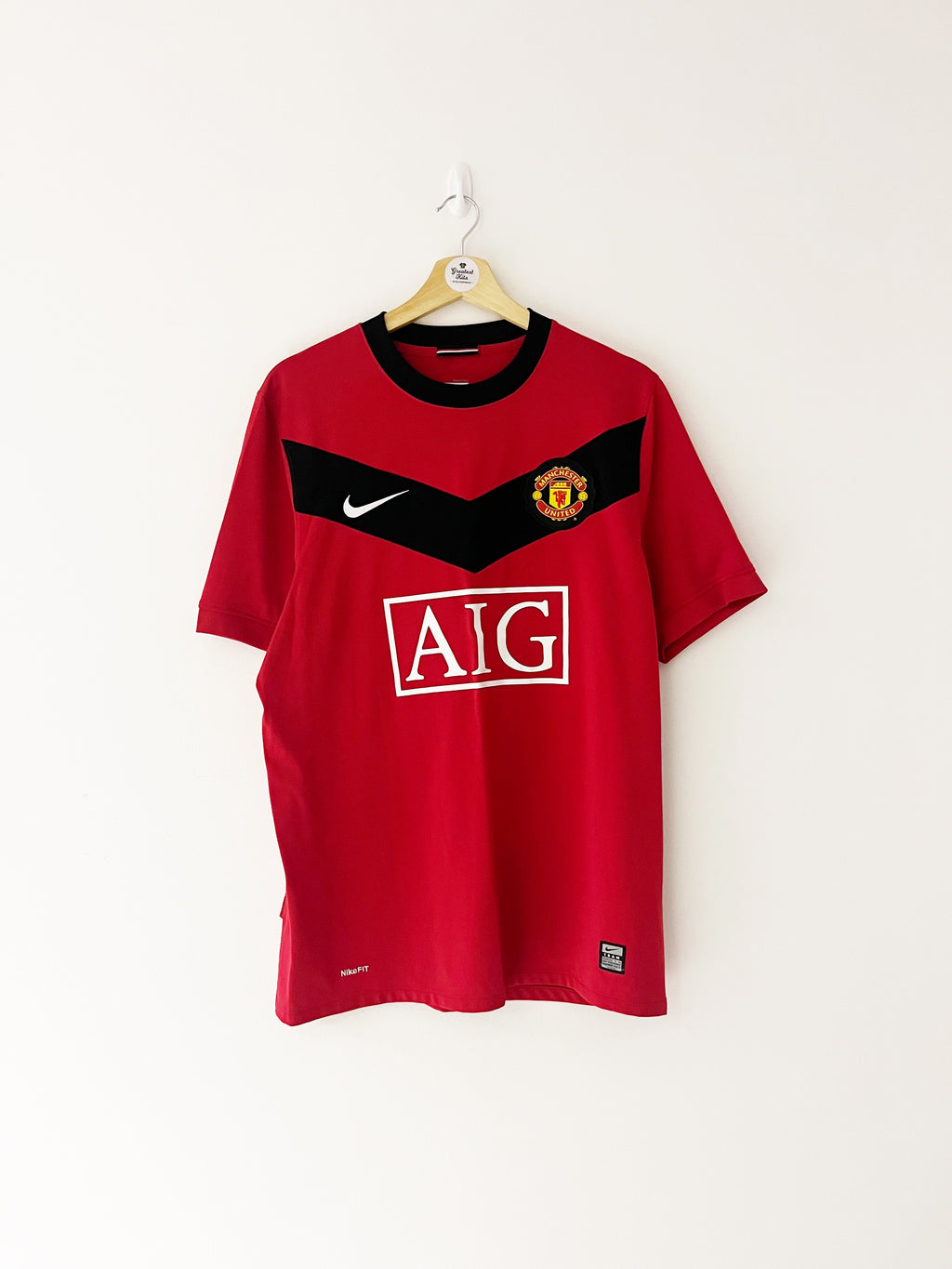2009/10 Manchester United Home Shirt (M) 9.5/10