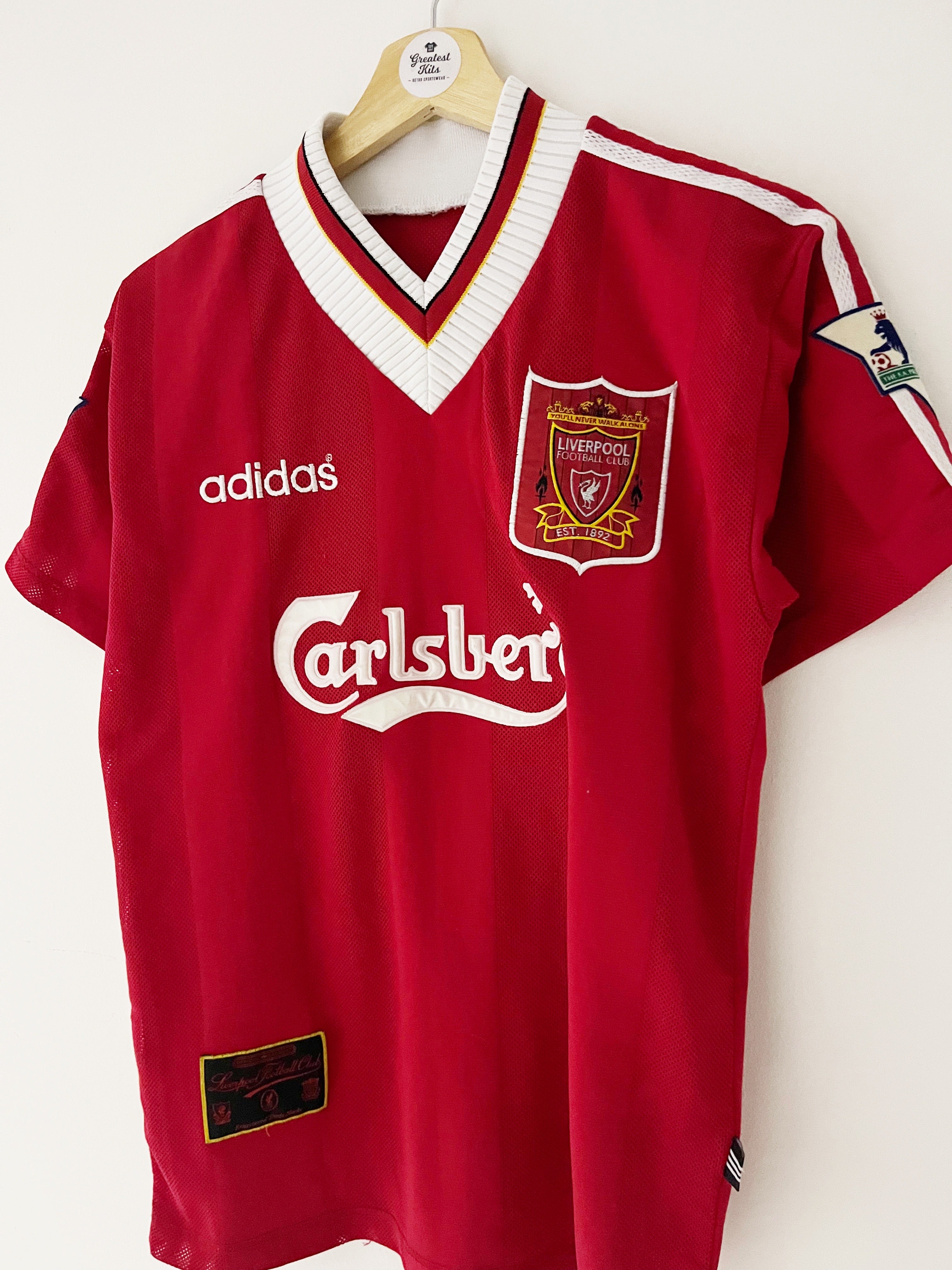 Maillot domicile Liverpool 1995/96 (S) 9.5/10