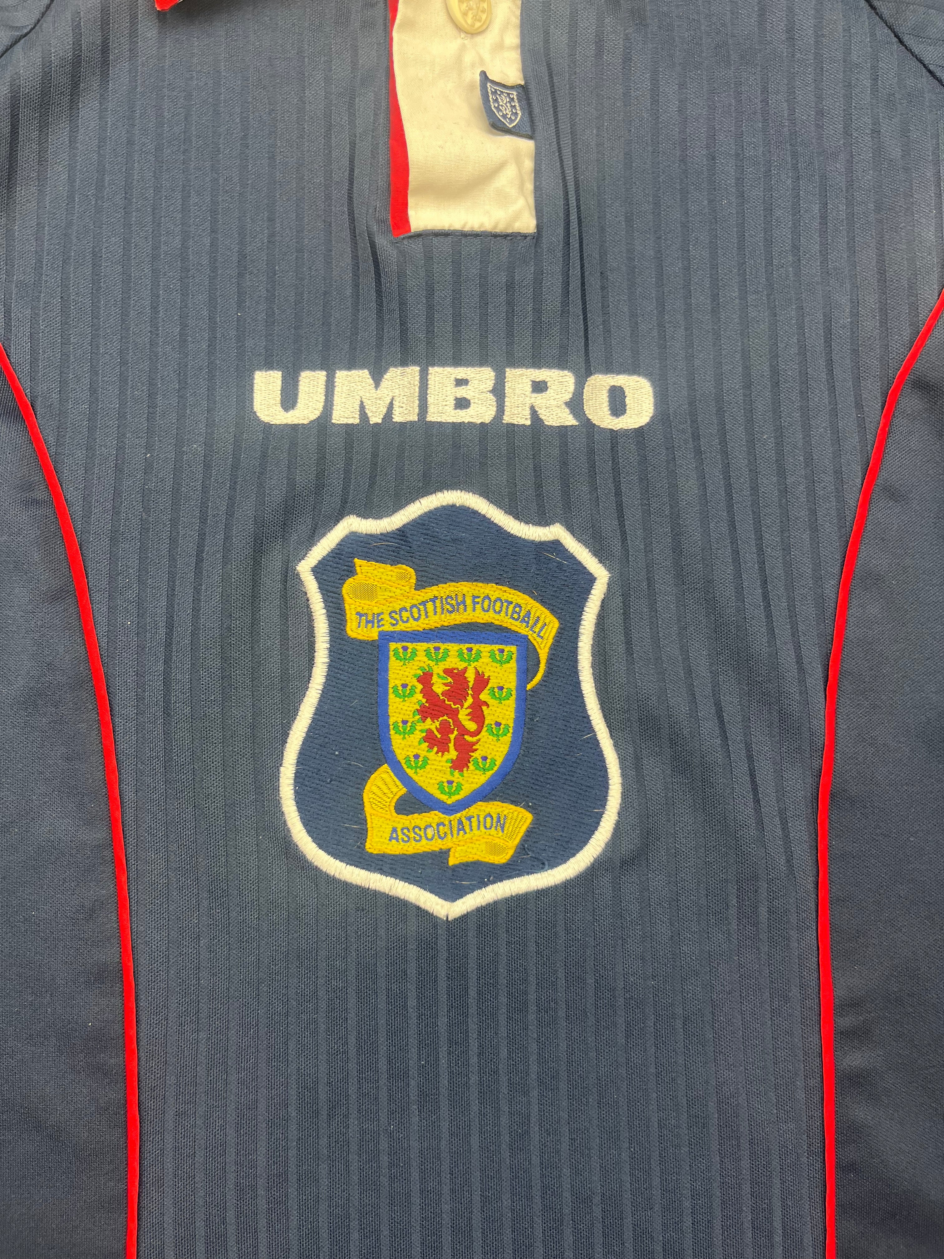 1996/98 Scotland Home Shirt (XL) 8/10