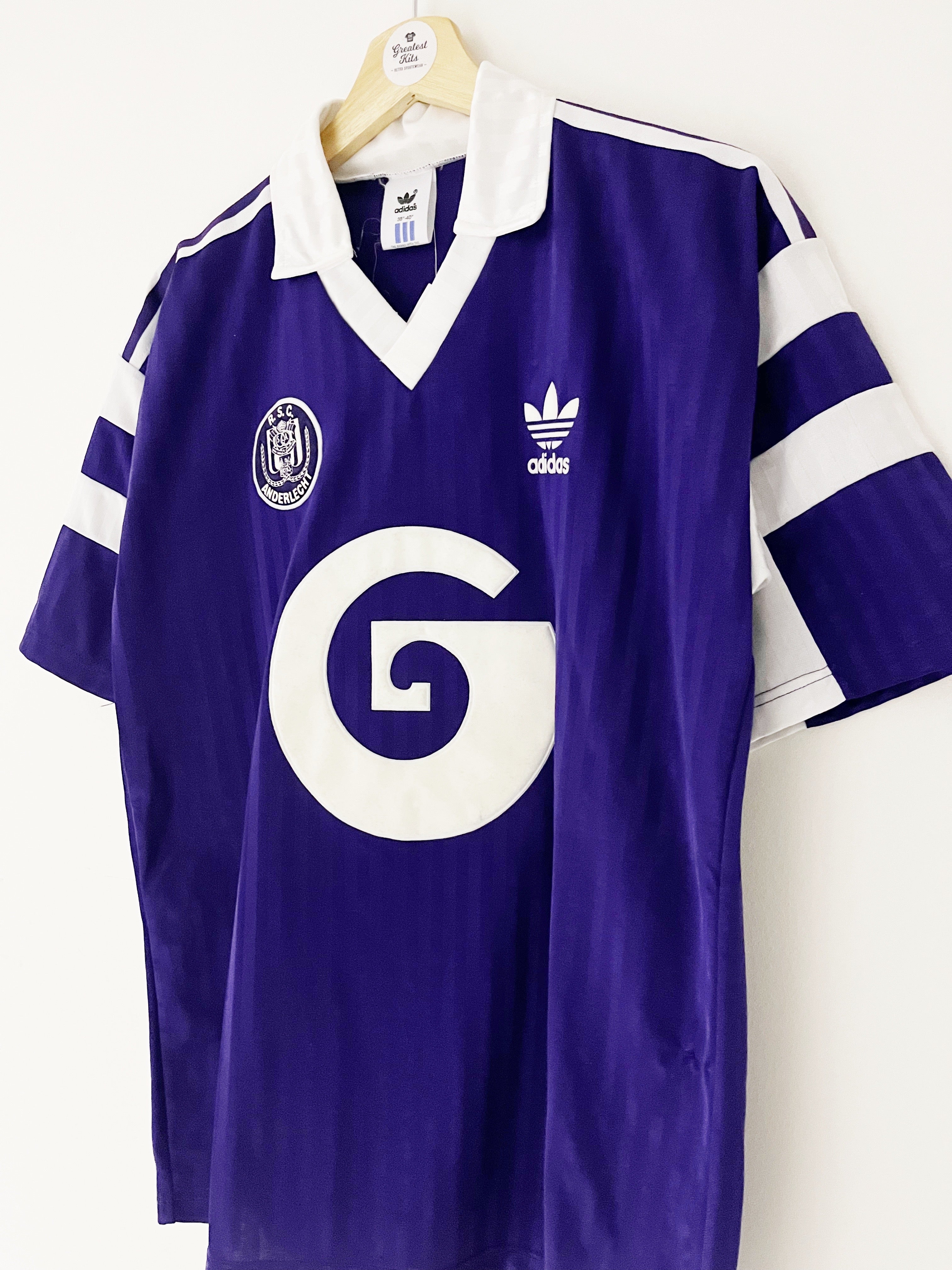 1990/91 Camiseta local del Anderlecht (M) 8.5/10