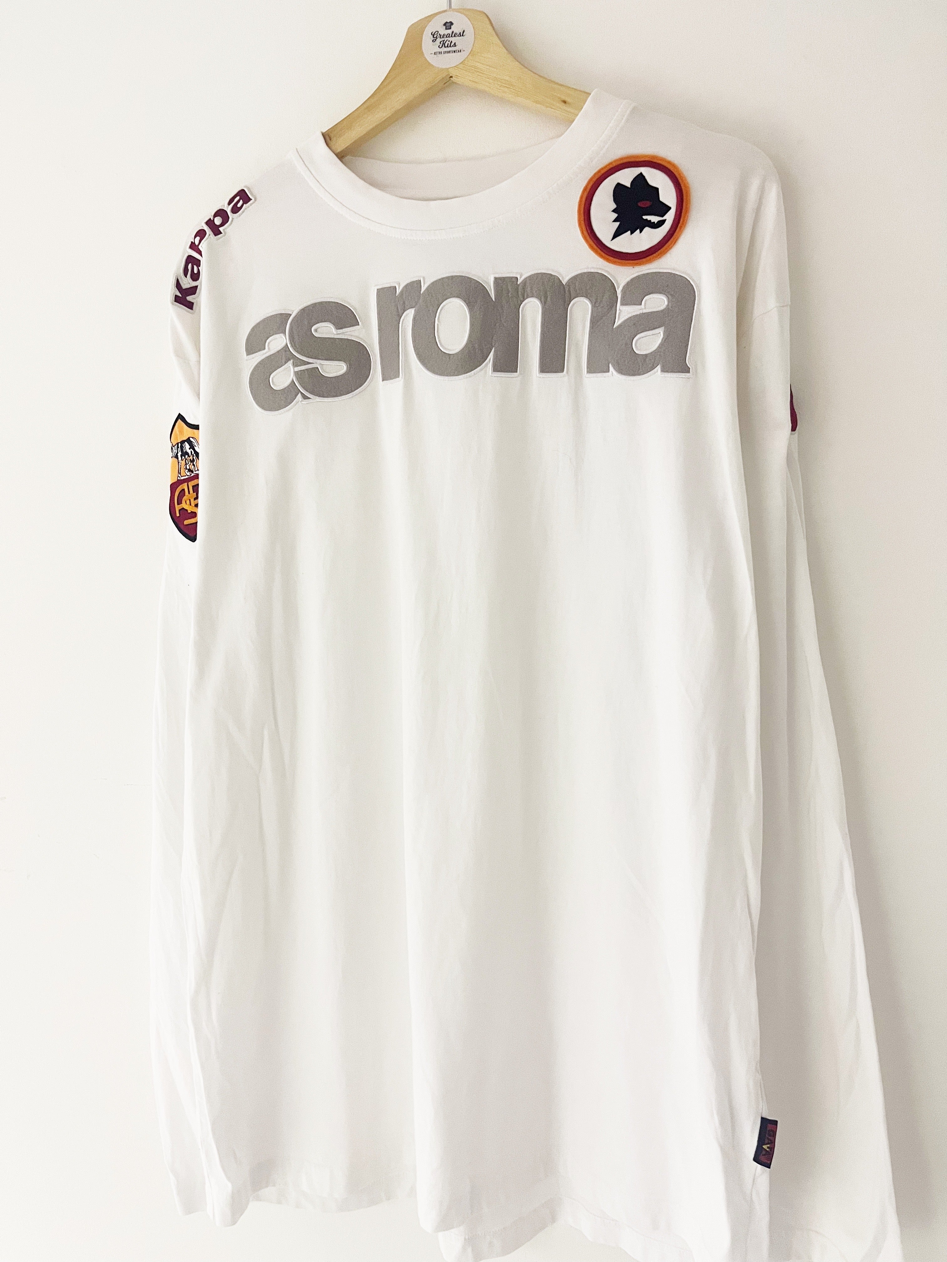 2008/09 Roma Training L/S Shirt (XXXL) 9/10