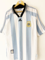 1998/99 Argentina Home Shirt (L) 9/10