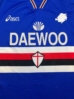 1997/98 Sampdoria Home Shirt Balleri #2 (XL) 6/10