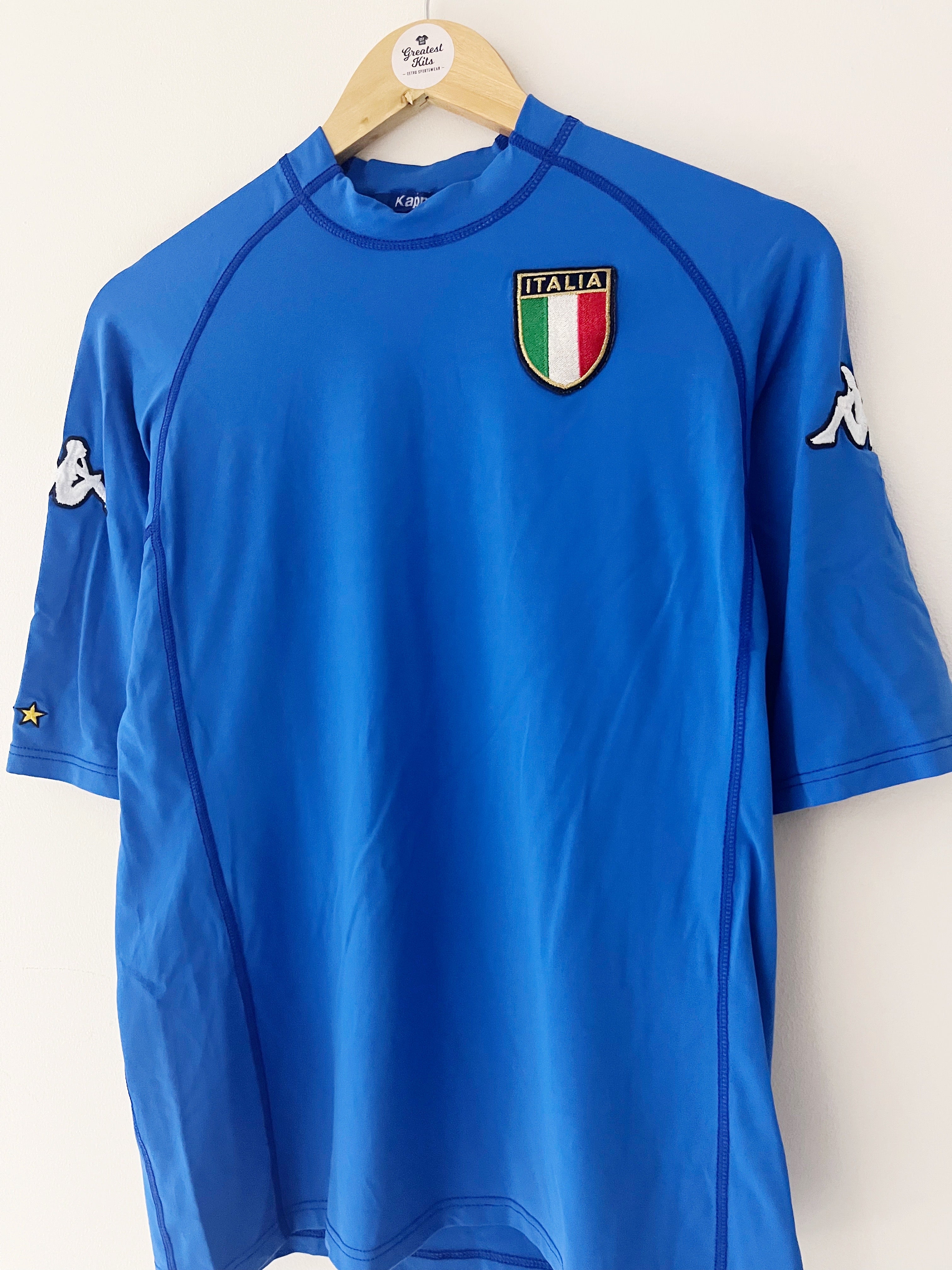 2002 Italy Home Shirt (L) 9/10