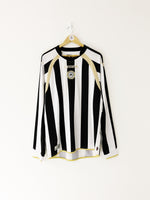 2010/11 Udinese Home L/S Shirt (XL) 9/10