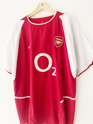 2002/04 Arsenal Home Shirt (XL) 9/10