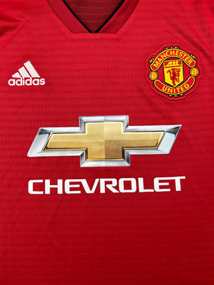 2018/19 Manchester United Home Shirt (M) 9/10
