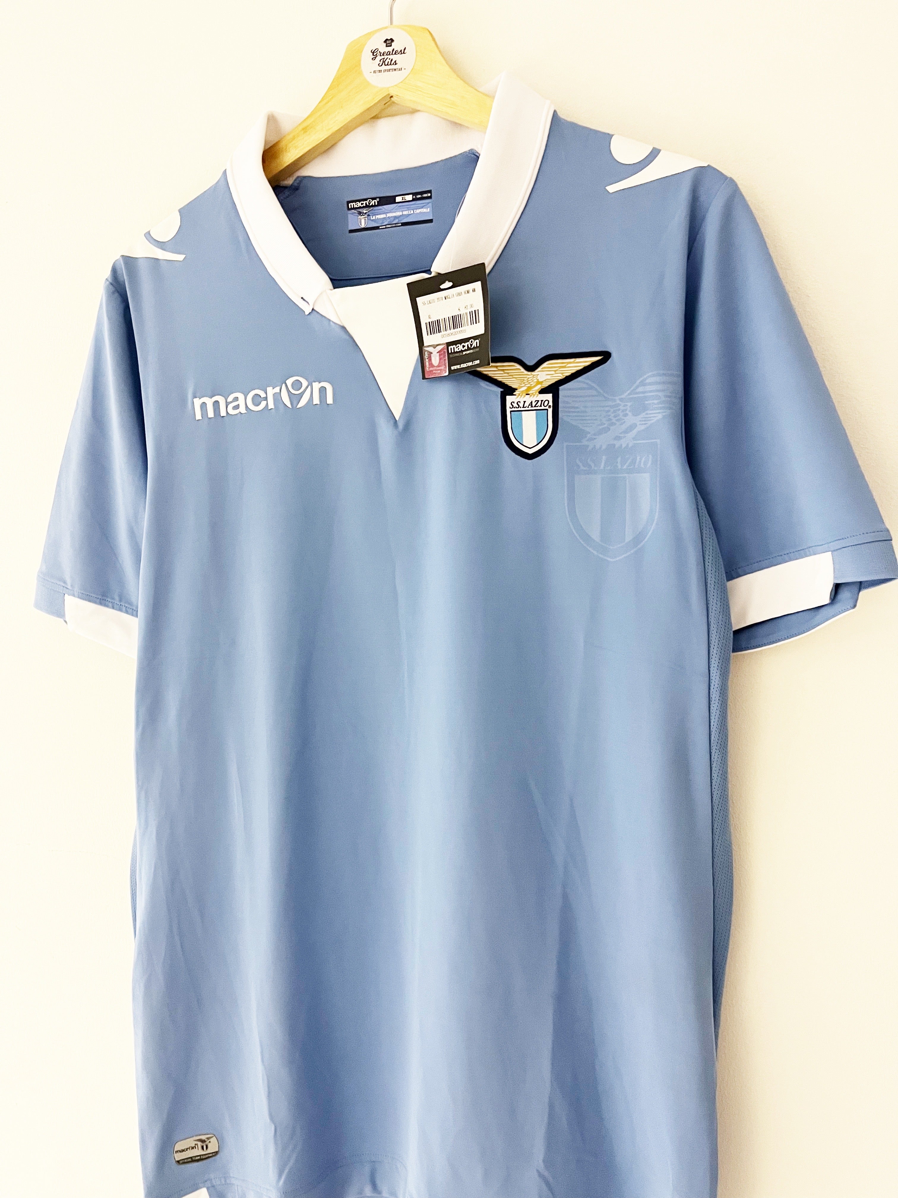 2014/15 Lazio Home Shirt (XL) BNWT