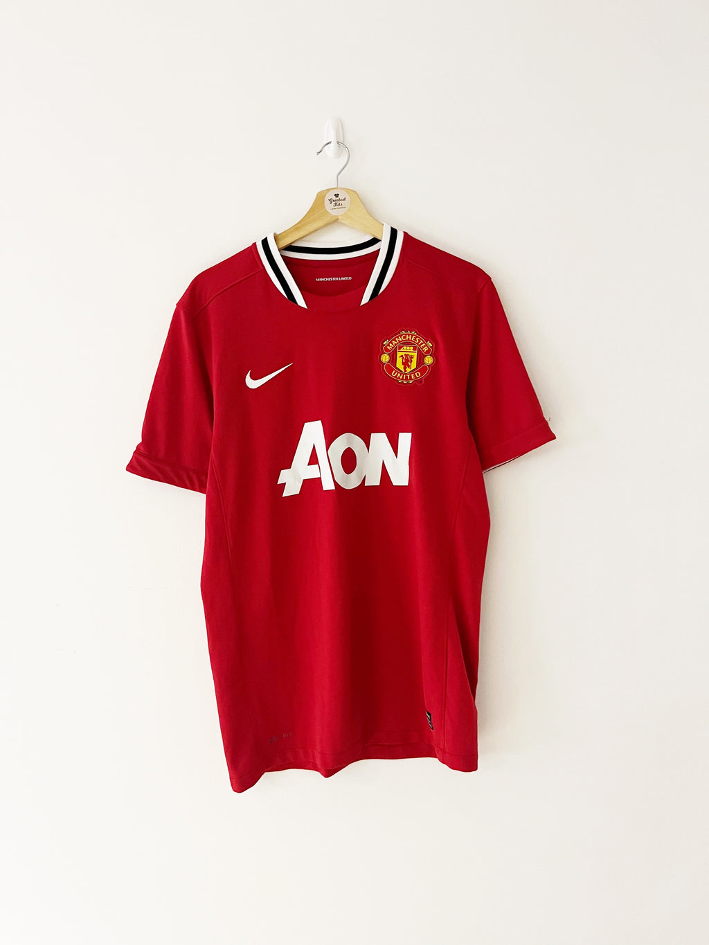 Camiseta local del Manchester United 2011/12 (M) 9/10