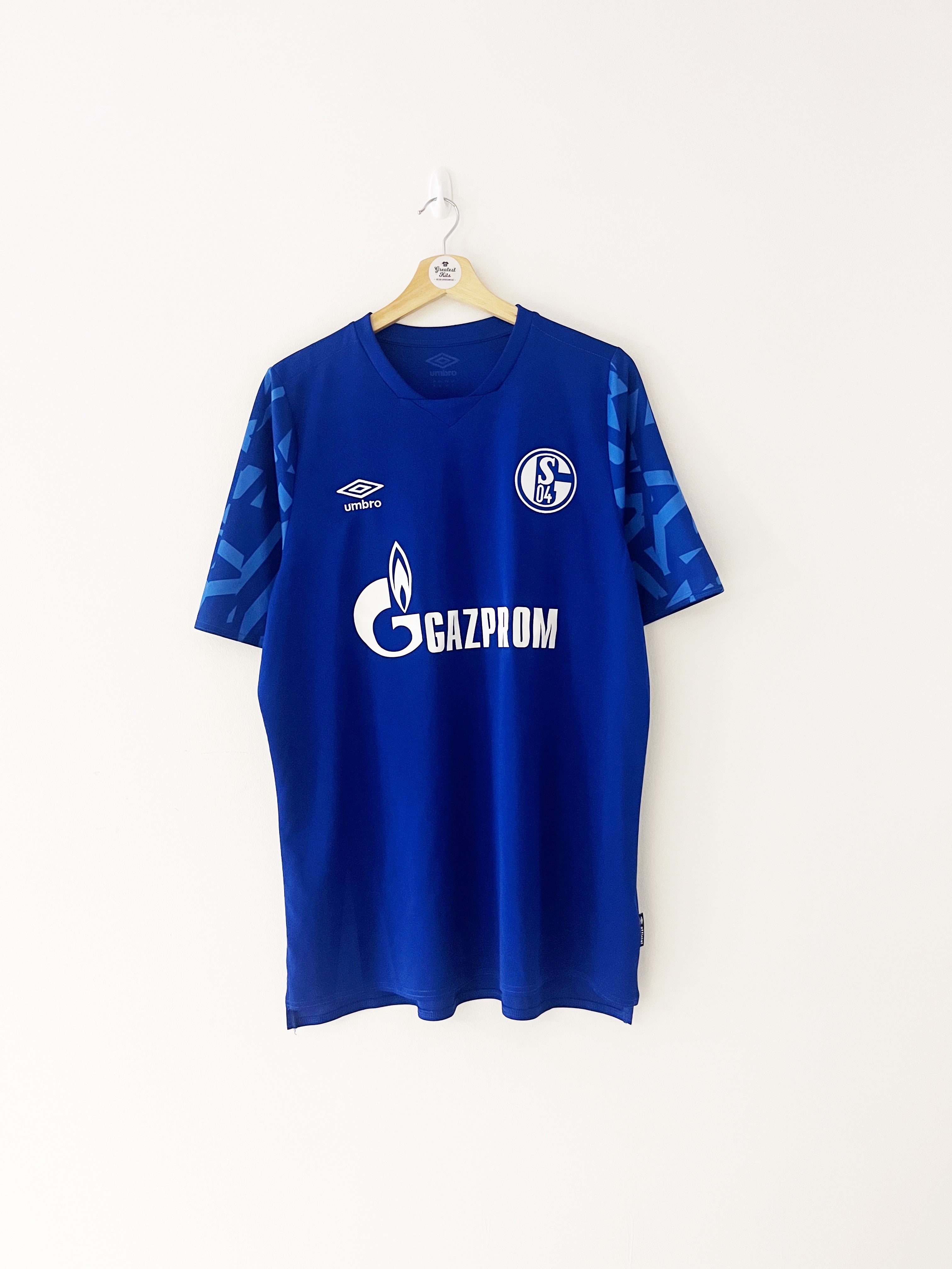 2019/20 Schalke Home Shirt (XL) 9/10