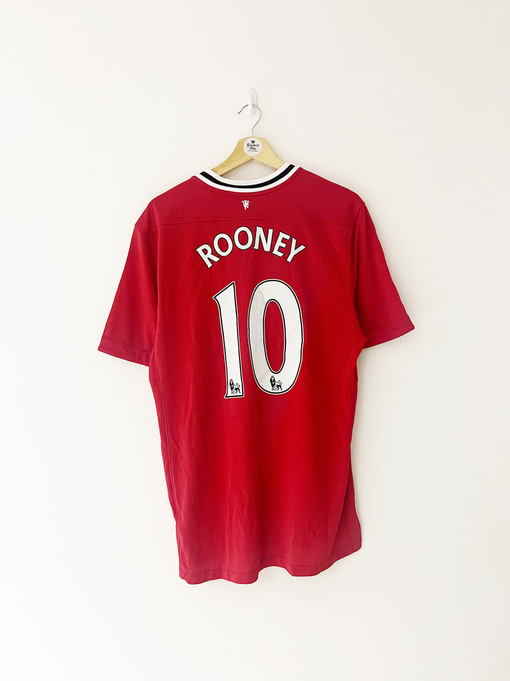 2011/12 Manchester United Home Shirt Rooney #10 (L) 9/10