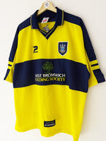 1999/01 Camiseta visitante del West Brom (XL) 9/10