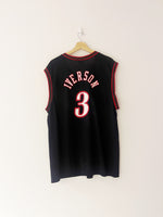 2000-02 Philadelphia Champion Away Jersey Iverson #3 (L) 9/10