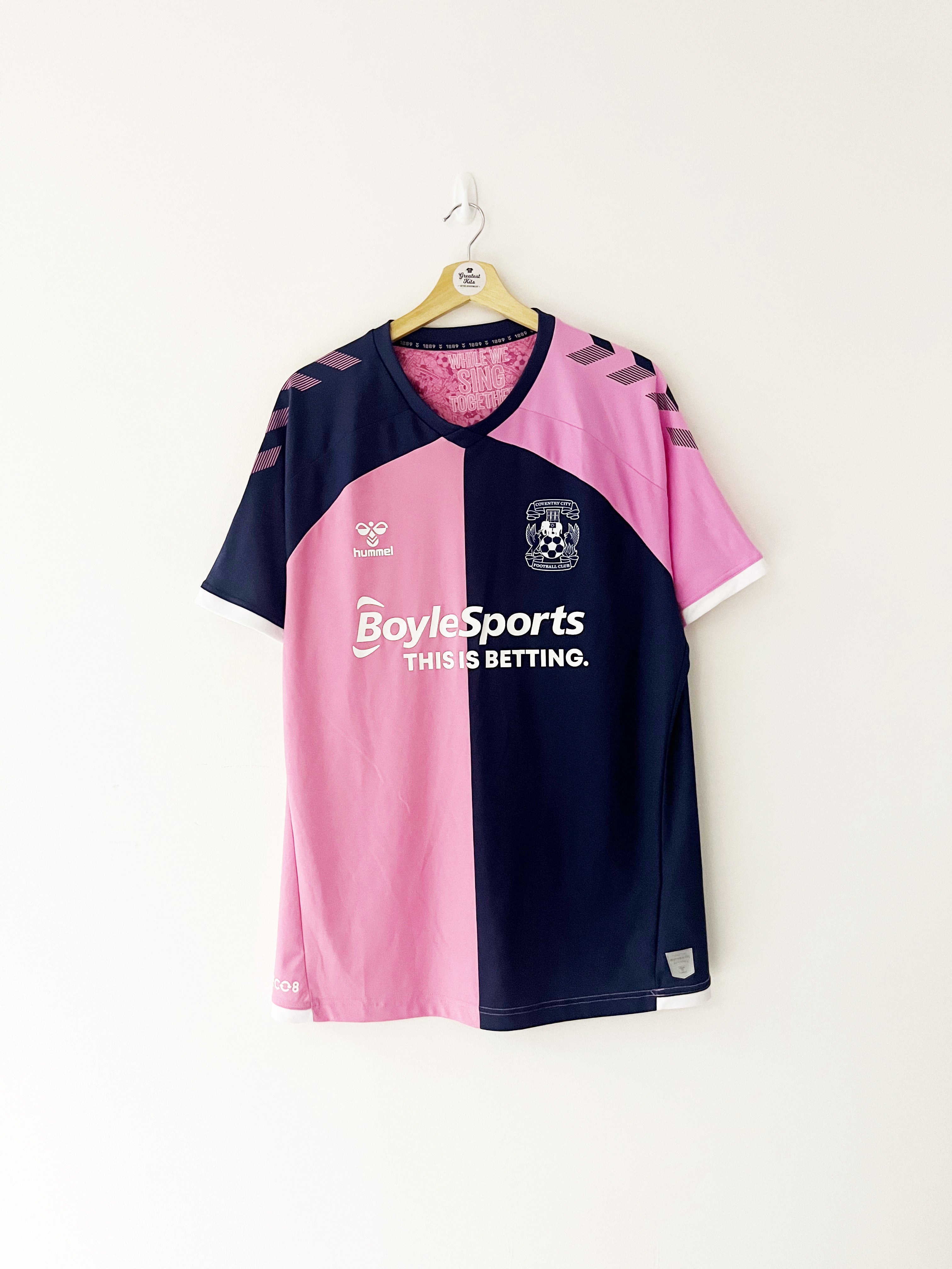 2021/22 Coventry City Away Shirt (XL) 9.5/10