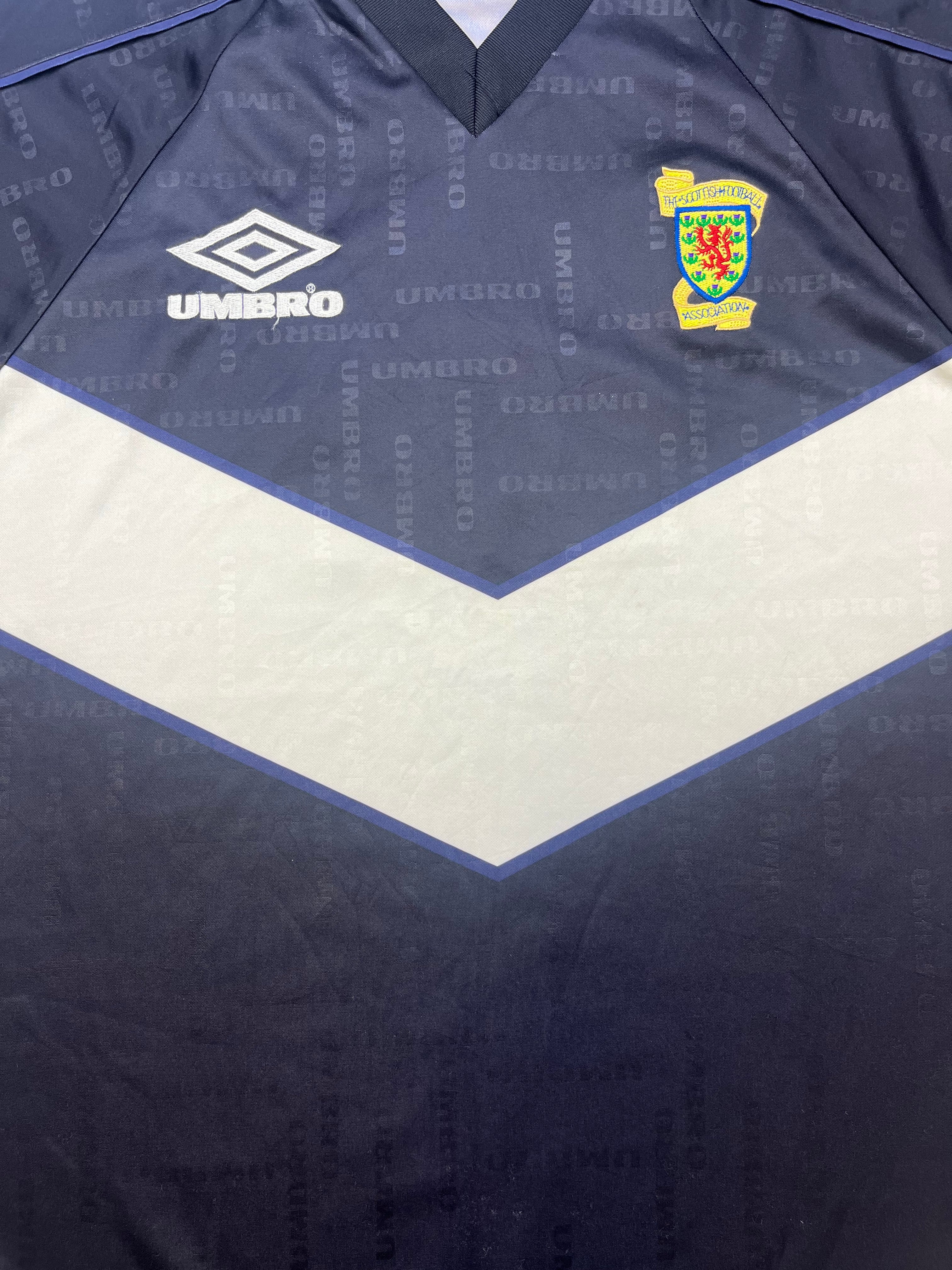 1998/00 Scotland Training Shirt (M) 8/10