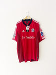 2002/03 Bayern Munich CL Home Shirt (XL) 8.5/10