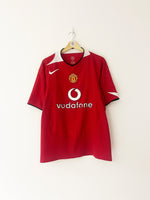 2004/06 Manchester United Home Shirt (L) 9/10